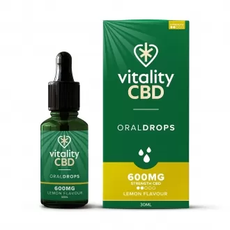 CBD Oral Drops Lemon Flavour 30ml